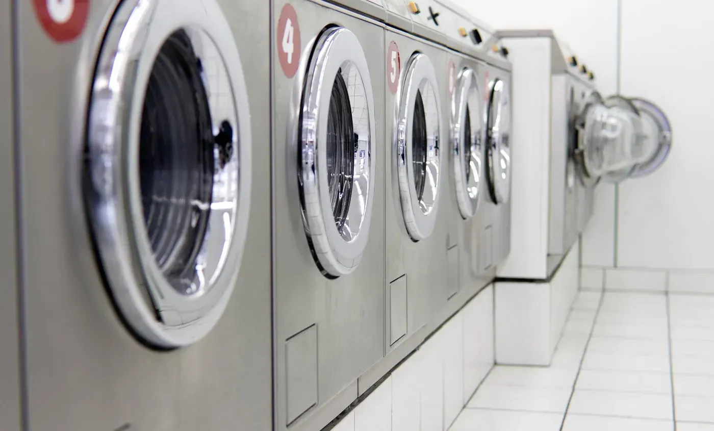 Laundry services at Belmont Street Laundry